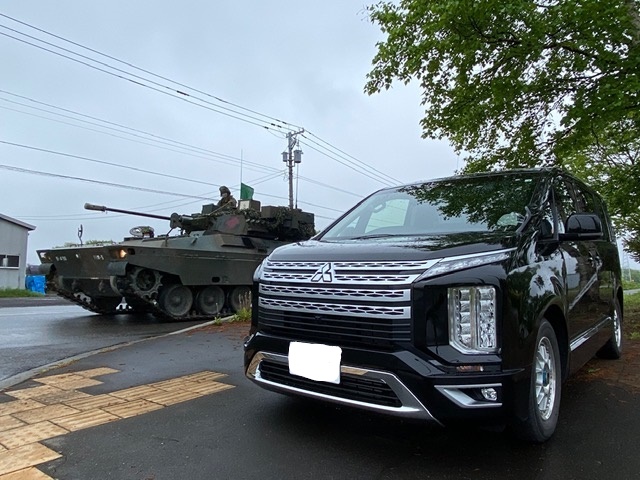 戦車とデリカ 江別店blog 北海道三菱自動車販売株式会社 札幌及び道央地域の三菱自動車 新車 中古車販売会社