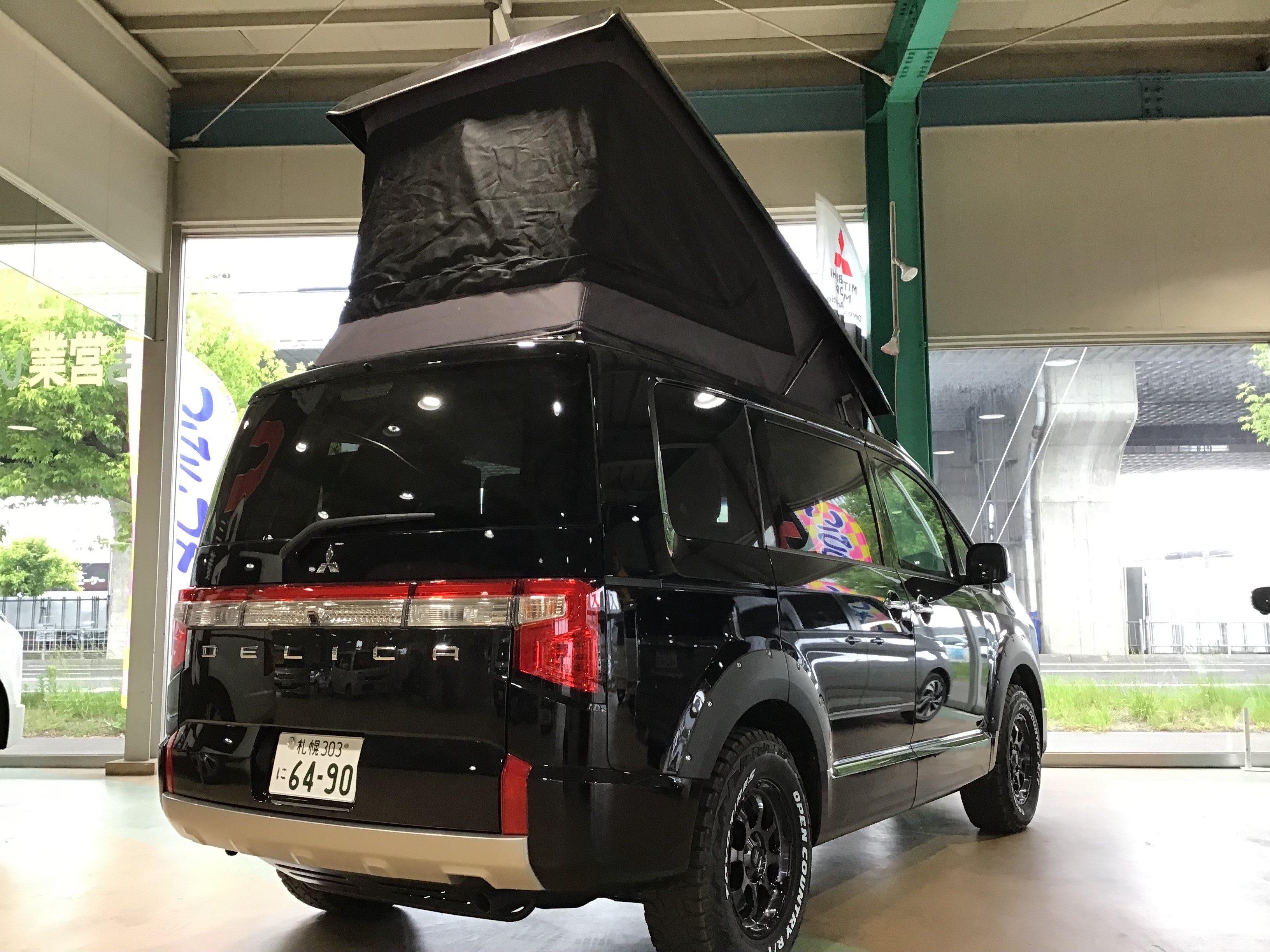 オリジナルキャンピングカー展示してます 東店blog 北海道三菱自動車販売株式会社 札幌及び道央地域の三菱自動車 新車 中古車販売会社